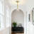 1-Light 7.87" Modern Gold Pendant, Clear Glass for Kitchen Island-1149063684
