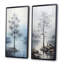 «Gray Tree Monicoloch Whispers Landscape», 2 pièces sur toile-129656448-129656453