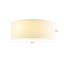 Plafonnier encastré d'intérieur 3 lumières 15,7 po Addae-1159650452