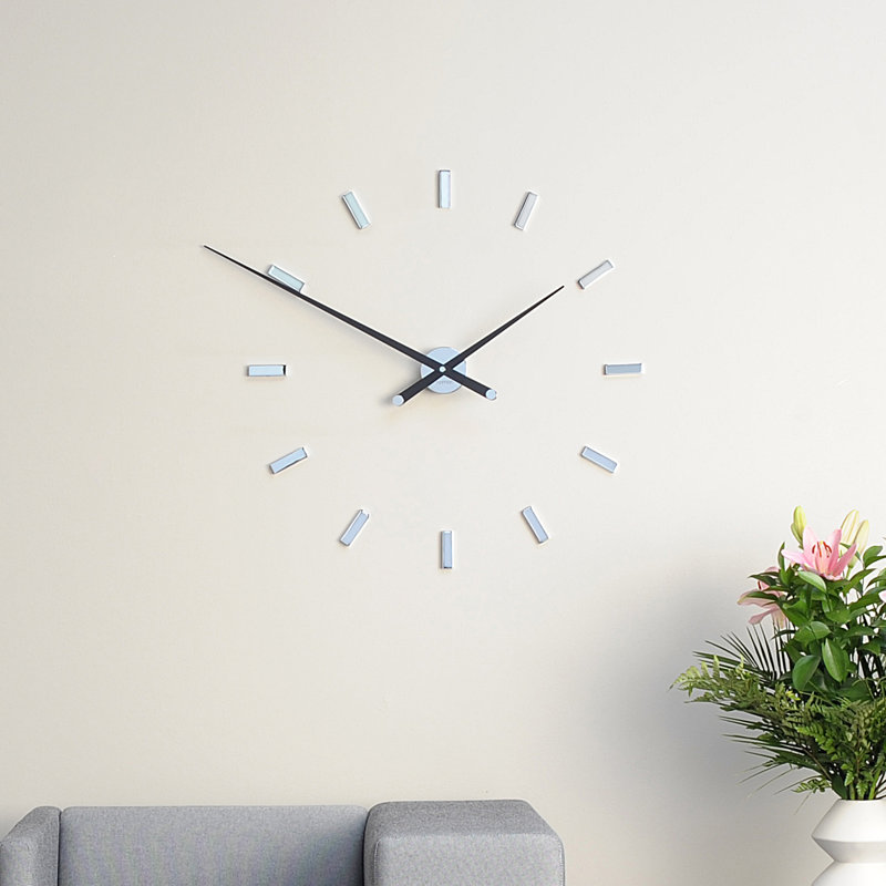 Tacon Analog Clock, White
