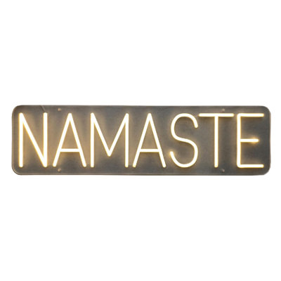Namaste Neon Sign - 8" x 30"