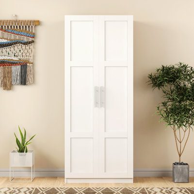 Bacilio Accent Cabinet, Storage Cabinet With 2 Door, Kitchen Cabinet