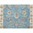 High-Quality Hand-Knotted Blue And Beige Area Rug-114989808