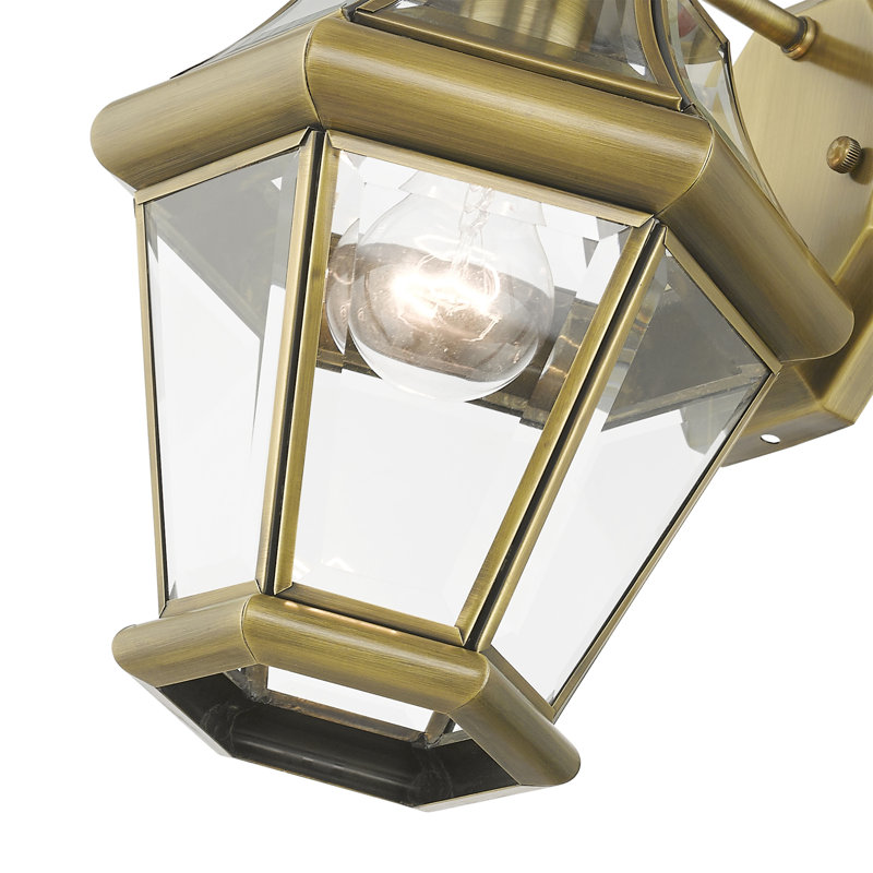 Creason Solid Brass Wall Light