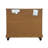 Oak Finish Console Cabinet
