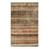 One-of-a-Kind 2'8" X 2'10" Hand Knotted Area Rug
