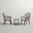 Paphos Round 2 - Person 24.4'' W Long Bistro Set with Cushions