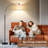 Ehrenfrieda 79.1'' Black Arched Floor Lamp