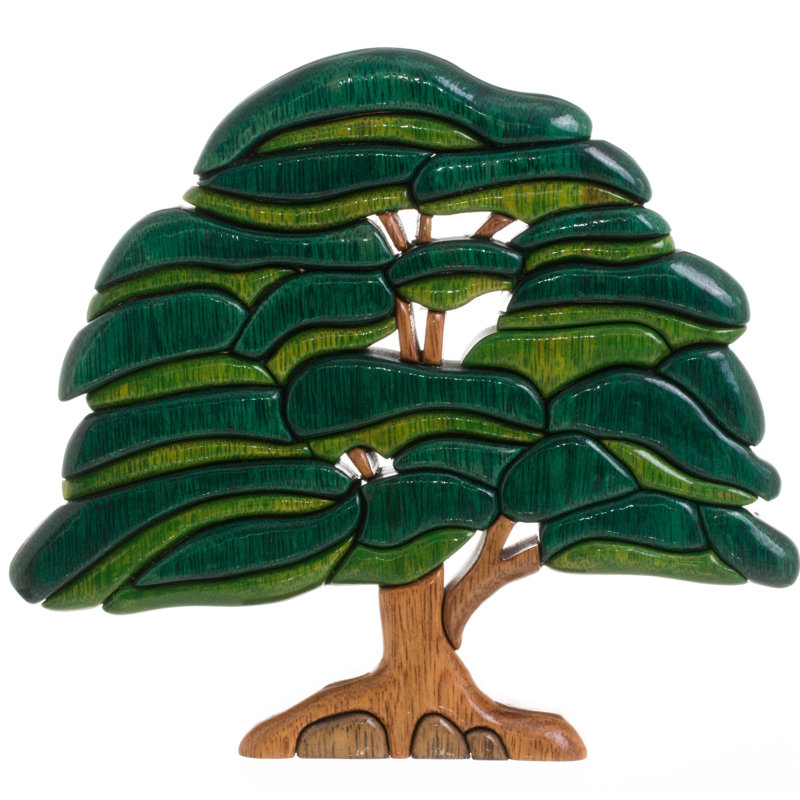 Sculpture en bois chêne tree Klarissa