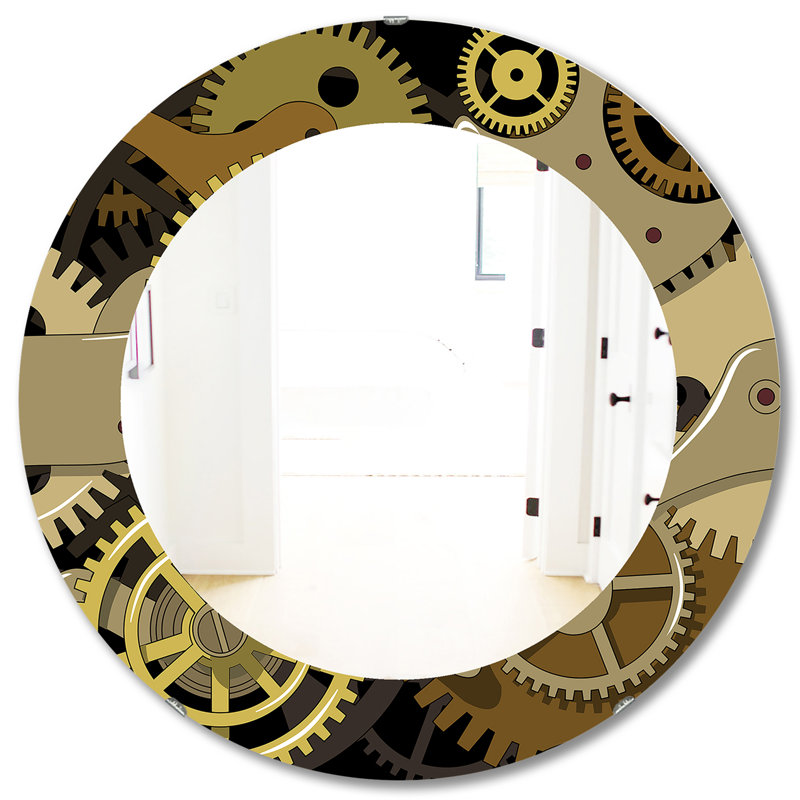 Miroir mural Gear Gear, H 31,5 po x l po