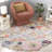 Jardin Hand Tufted Wool and Cotton Floral Rug-97707576