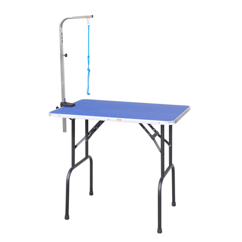 Foldable Tabletop Grooming Table, 32" H x 30" W x 18" L