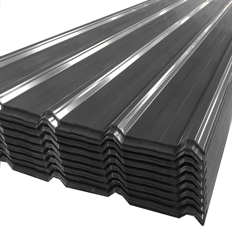 Dakota Fields Rust Resistant Steel Roofing Kit, Black