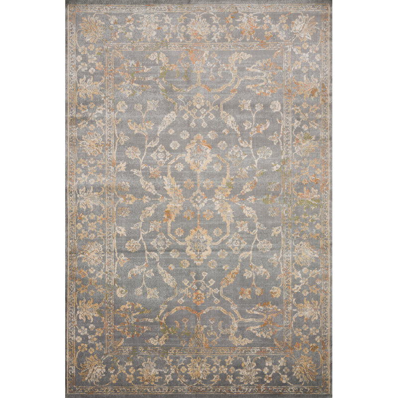 Jeterson Floral Indoor Rug, Rectangle 8' x 10'