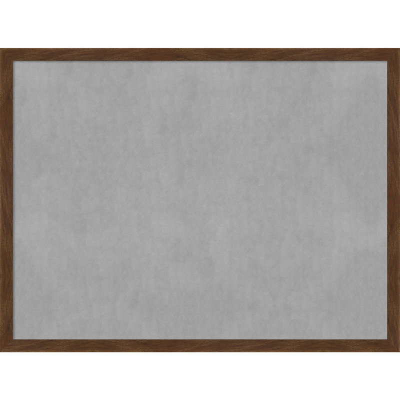 Tableau magnétique à cadre étroit Carlisle Brown, H 19 po x l 25 po