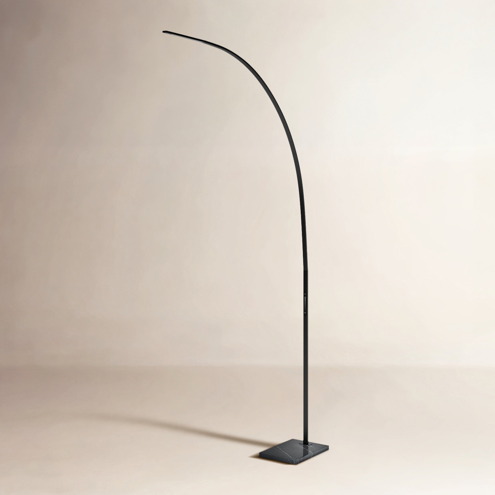 Esmerelda 91'' Dimmable LED Floor Lamp, Black, Black