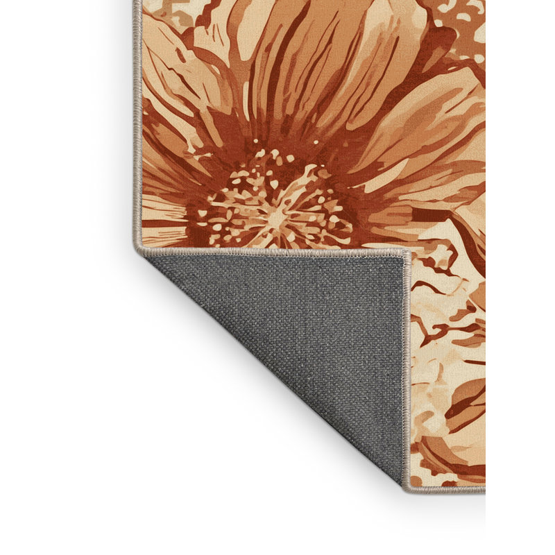 Tapis marocain doux moelleux et moelleux Durso Zinnia - beige, 2 x 3