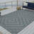 Nautica Stratford Indoor-Outdoor Machine Washable High Low Rugs-93534780