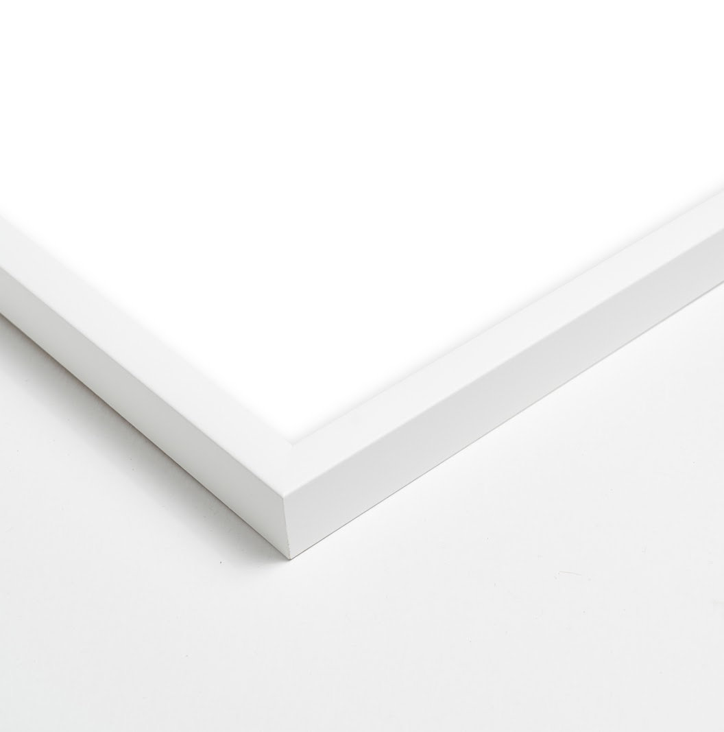 Serenity by Peter Dušek, White, 38" H x 26.5" W x 1.25" D