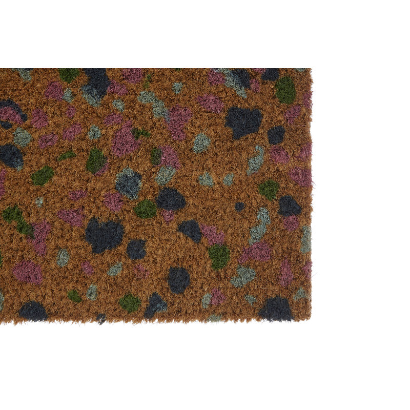 Keziah Non-Slip Polka Dots Doormat
