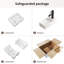 Wall Hung Basin Sink Small Cloakroom Basin Rectangle Ceramic Wash Basin Left Hand Without Tap & Drain