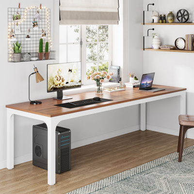 Alyzia 78.8'' W Rectangle Computer Desk
