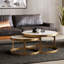 Michelangelo Marble Nesting Coffee Table