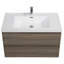 Meuble-lavabo mural flottant avec lavabo, meuble-lavabo mural moderne