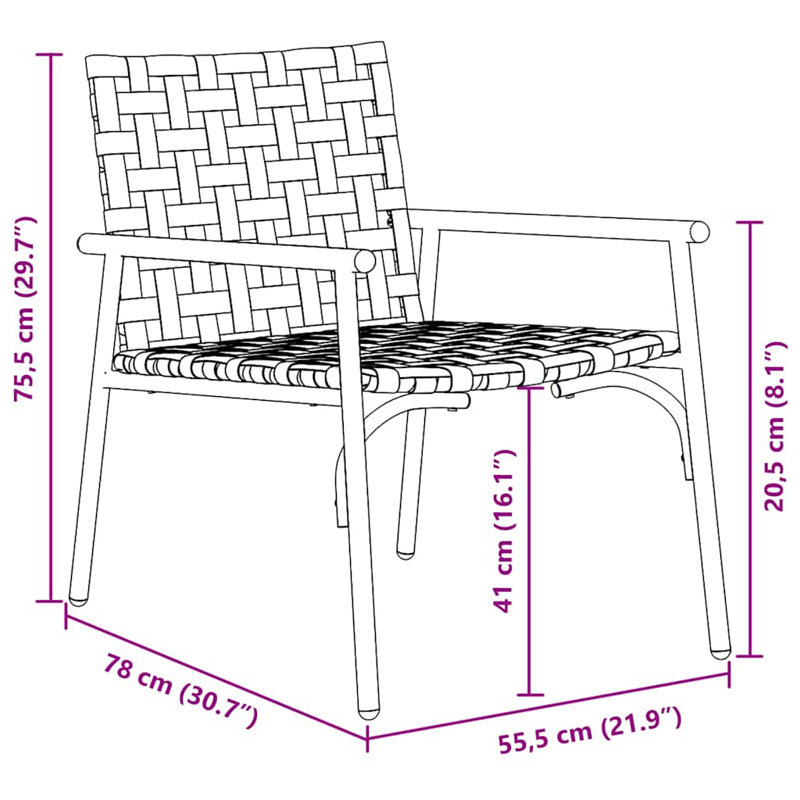 Patio Dining Armchair