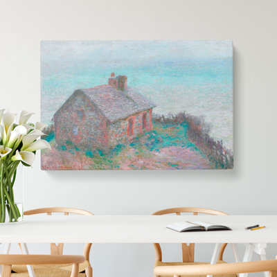 House At Varengeville by Claude Monet - Wrapped Canvas