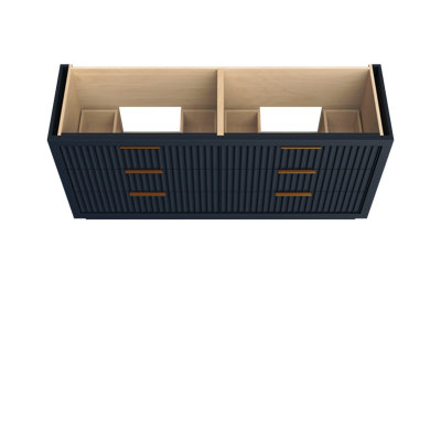 Lecrieú Double Drawer Bath Vanity