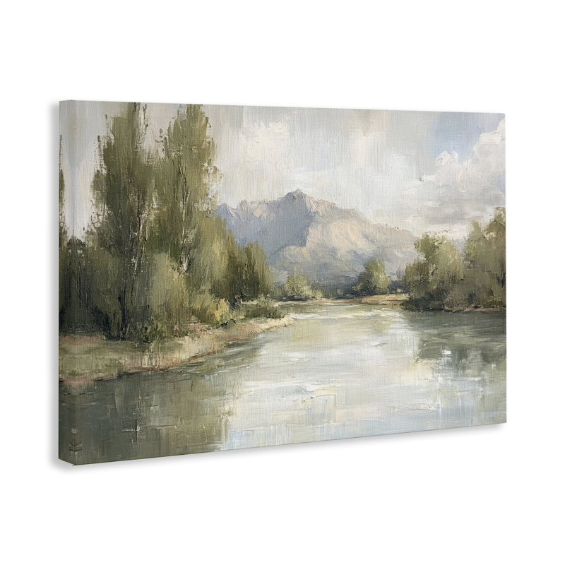 «Where The River Goes», conception par Petal Prints Design, H 16 po x l 24 po