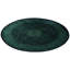 Overdyed Hand-Knotted Wool Modern-Contemporary Green Area Rug 8' 3" x 8' 4"