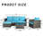 3 Pieces Outdoor Conversation Set-1412558990