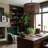 Suratto Pendant - 30"W x 23.25"H - Matte Black/Medium Walnut-394737189