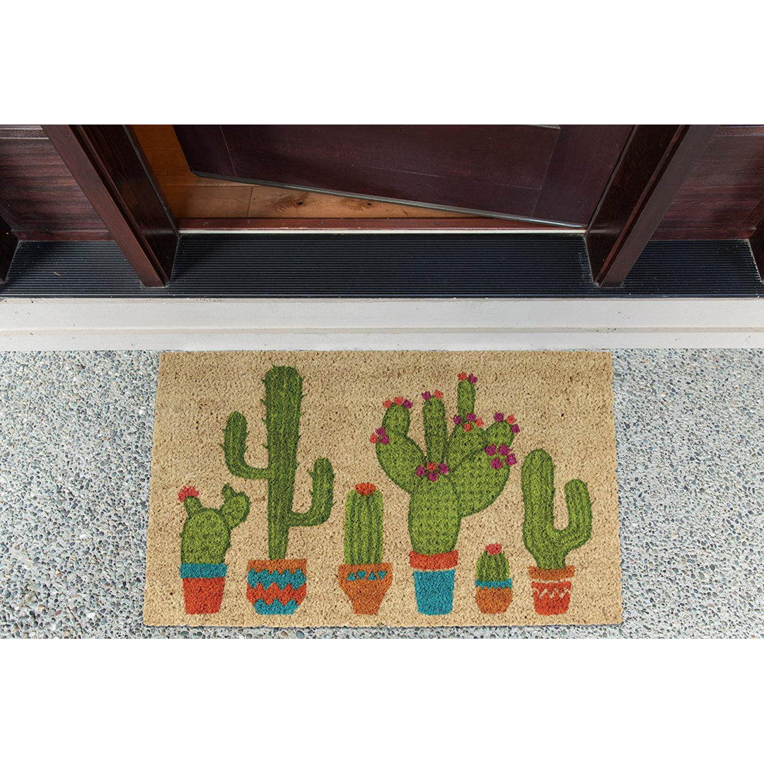 Milner Non-Slip Indoor / Outdoor Doormat Union Rustic