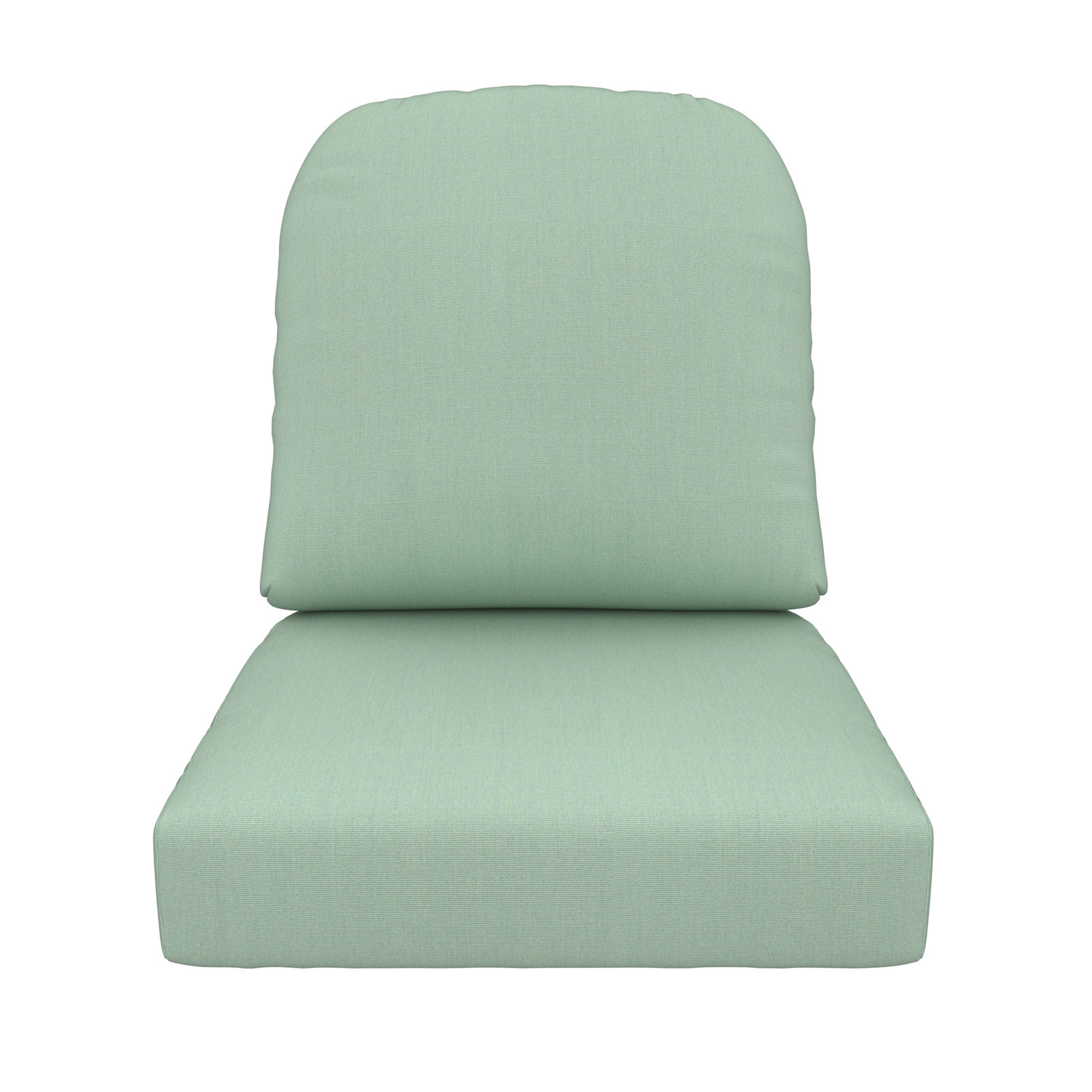 Amala Outdoor Sunbrella® Seat/Back Cushion, Canvas Spa Sunbrella® Canvas