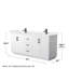 Meuble-lavabo double autoportant 72 po avec plateau en quartz Miranda-98258467-98181578-98181575