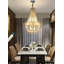 Lustre en cristal 24 po Sandee