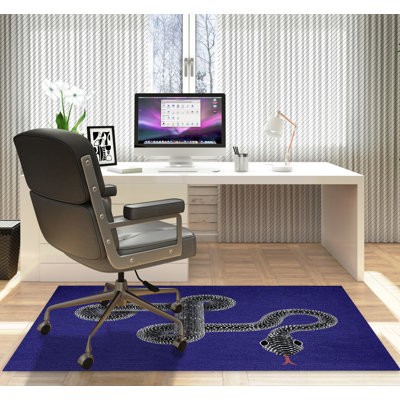 Tapis de chaise rectangulaire Vanjo