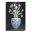 «Blue and White Tulips Black I» par Cindy Jacobs-1906081729