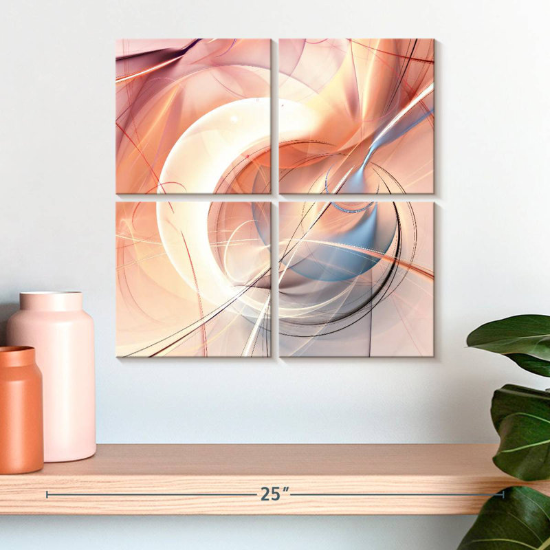 New Abstract, 18" H x 18" W