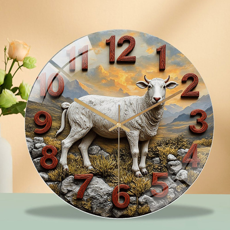 Horloge murale 12 po