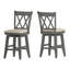 Tabouret de bar et de comptoir pivotant Fortville-1870162352-1816765224