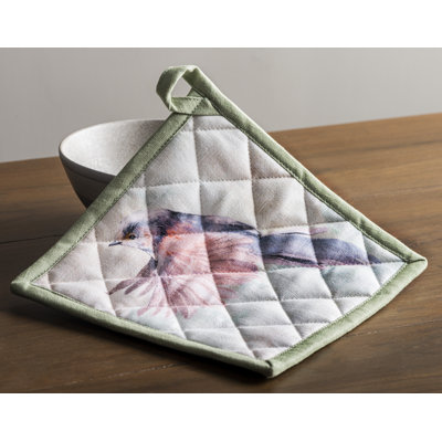 Gant de cuisine Maison d'Hermine Christmas Tradition 100 % coton - 19 cm x 33 cm