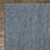 Tulane Hand Woven Wool/Cotton Geometric Rug in Blue