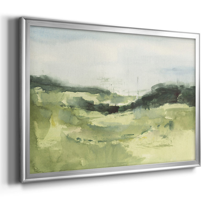 Hill Scramble I - reproduction de photo sur toile, Argent, H 30 po x l 44 po x P 1,5 po