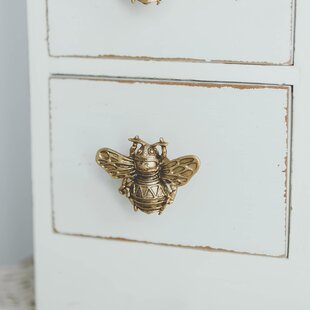 Elegantly crafted Mother of Pearl cabinet knob encased in a brass