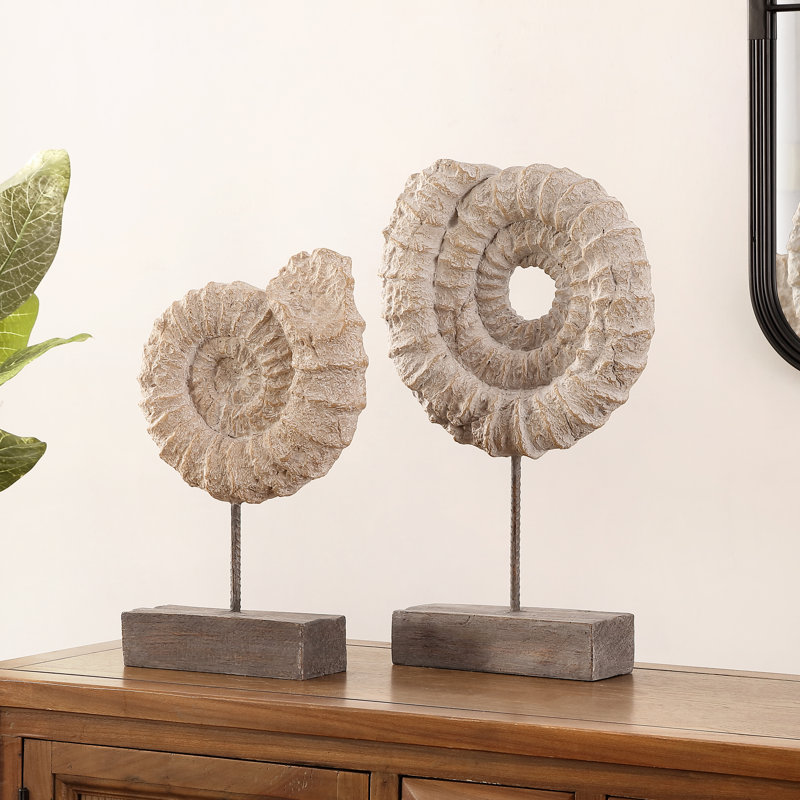 Table coquille Paloma Conch (ensemble de 2)