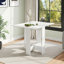 Foldable Wooden Drop Leaf Dining Table-2099239250